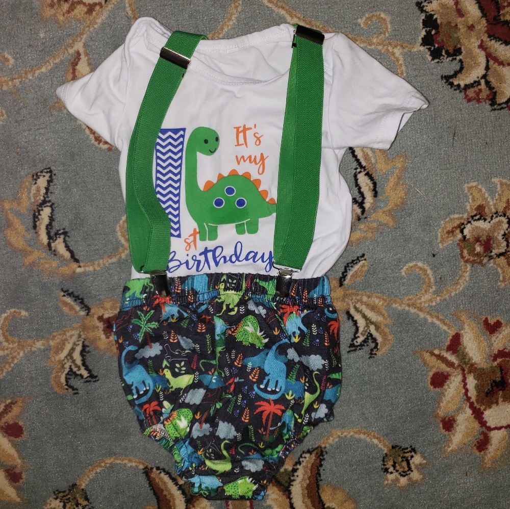 Dinosaur 1st Birthday Bundle